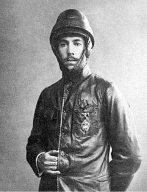 Ігор Сікорський, відомий авіатор. Фотографія Карла Булли, 1914