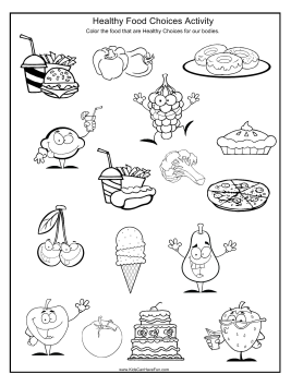 Описание: Картинки по запросу food  worksheets for kids