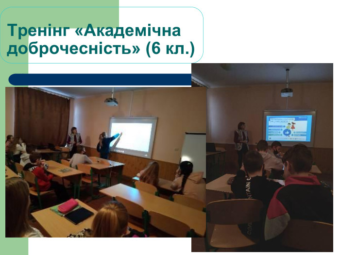 Тренінг «Академічна доброчесність» (6 кл.)