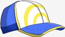Шапка шляпа Бейсболка Спортивная кепка Иллюстрация голубой шляпы ...