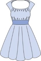 Платье с пышной юбкой | Шкатулка