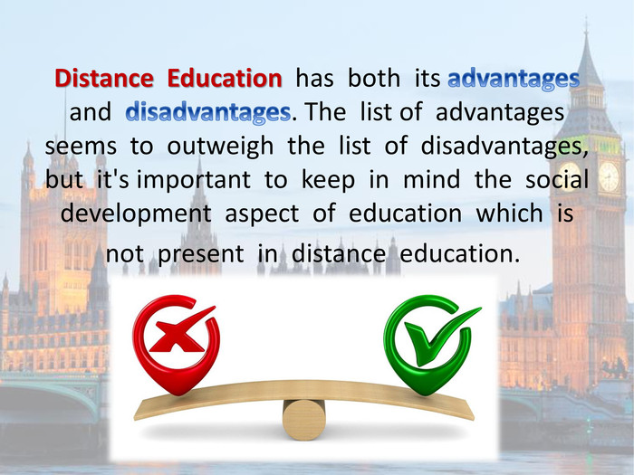 essay on advantages and disadvantages of distance learning