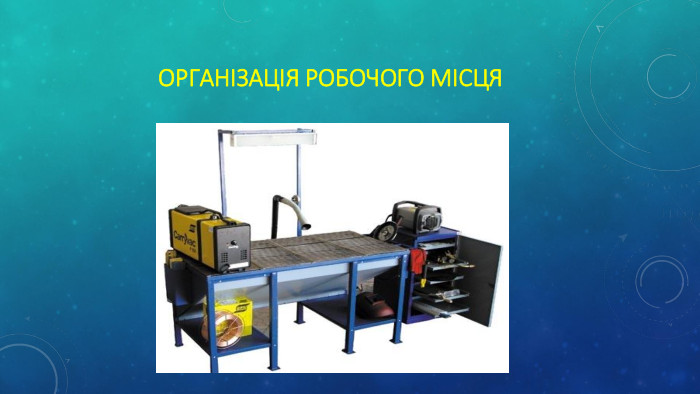 Організація робочого місця