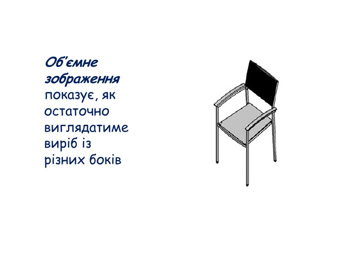 Об’ємне зображення показує, як остаточно виглядатиме виріб із різних боків