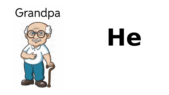  He