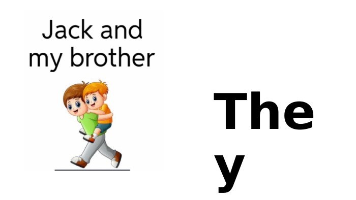 They