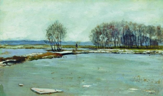 Ранняя весна. 1899 (картина) — Исаак Ильич Левитан