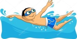 ᐈ Детские плавание вектор, рисунки плавание | скачать на Depositphotos®