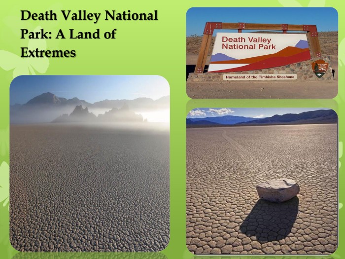 Death Valley National Park: A Land of Extremes