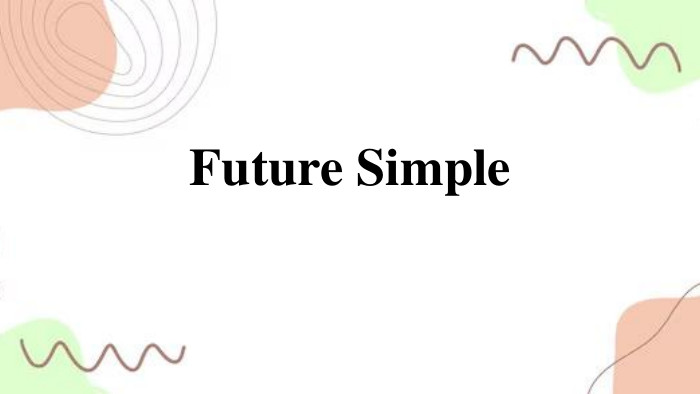 Future Simple 
