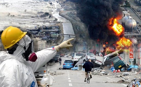 Картинки по запросу "атомній станції Фукусіма цунами"