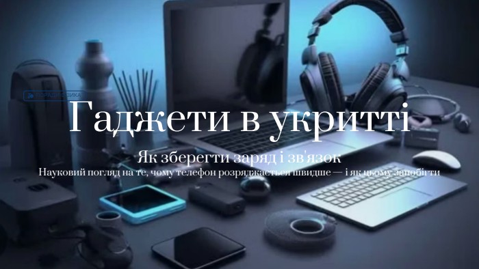  ПОРАДИ ФІЗИКАГаджети в укриттіЯк зберегти заряд і зв'язок. Науковий погляд на те, чому телефон розряджається швидше — і як цьому запобігти