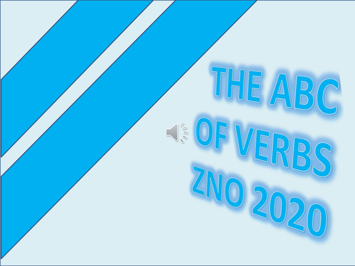  THE ABCOF VERBSZNO 2020