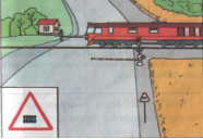 Результат пошуку зображень за запитом "залізничний переїзд малюнок знака"