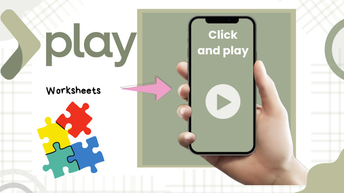 Click and play. Click and play. Worksheets