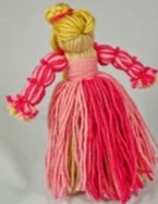 Thrum Doll - Princess Aurora - Fairytale Collection. $16.00, via Etsy.
