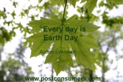 Images of Earth Day Quotes