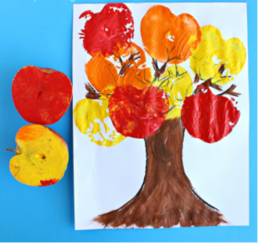apple-stamping-tree-craft-for-kids
