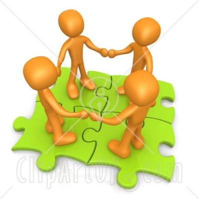 25026-Clipart-Illustration-Of-Four-Orange-People-Holding-Hands-While-Standing-On-Connected-Green-Puzzle-Pieces-Symbolizing-Teamwork-And-Interlinking-For-Seo-Website-Marketing.jpg