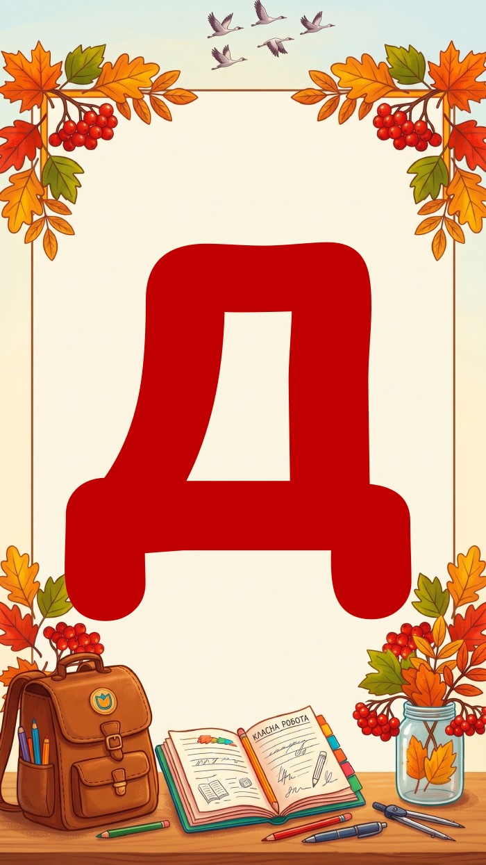 д
