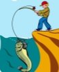 Малюнки на тему рибалка олівцем (28 фото)