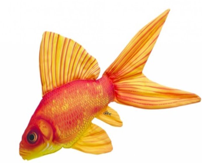 Подушка-іграшка "Золота рибка" (60*30см)