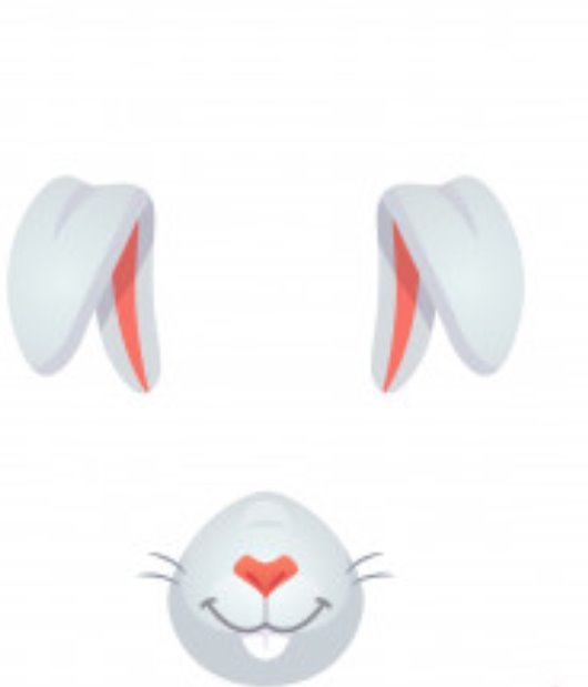 Забавные животные уши, язык и глаза. | Премиум векторы