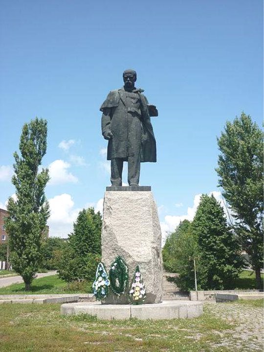 Файл:Умань-пам'ятник Шевченку.JPG