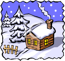 C:\Documents and Settings\Администратор\Мои документы\Downloads\winter-clip-art-0511-0812-0719-1636_Snow_Covered_Cabin_In_the_Woods_at_Night_clipart_image.jpg