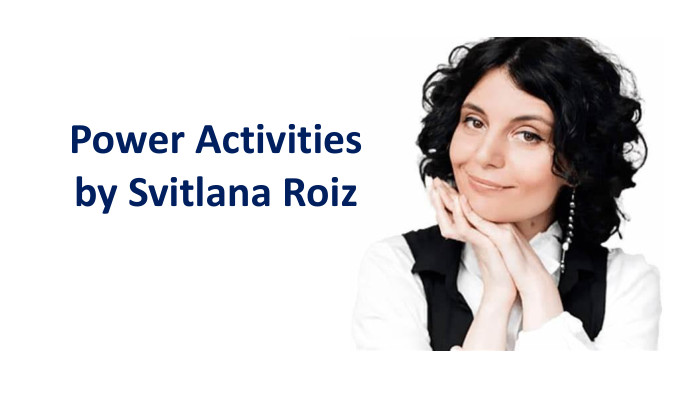 Power Activities by Svitlana Roiz 