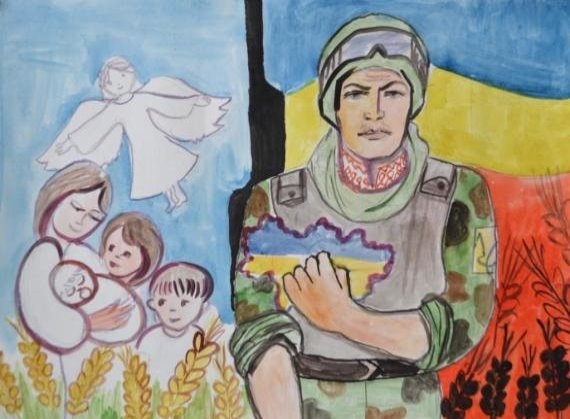 Картинки по запросу Конкурс малюнків на тему:  «Герої війни»